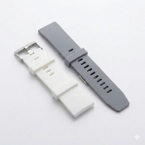 Fitbit Gray and White Dual Tone Bands